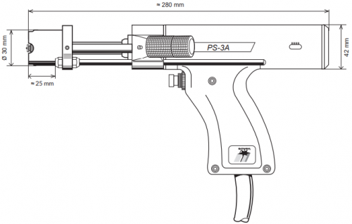 Csaphegesztő pisztoly PS-3A